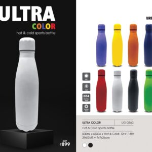 Hot & Cold Sports Bottle-ULTRA COLOR