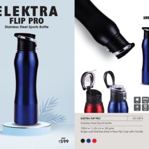 Stainless Steel Sports Bottle – ELEKTRA FLIP PRO