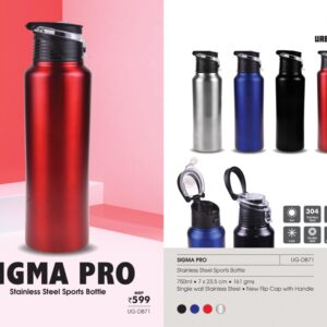 Stainless Steel Sports Bottle – SIGMA PRO