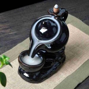 Back Flow Incense Holder Shape- Tea Pot