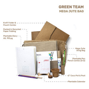 Green Team Mega Jute Bag